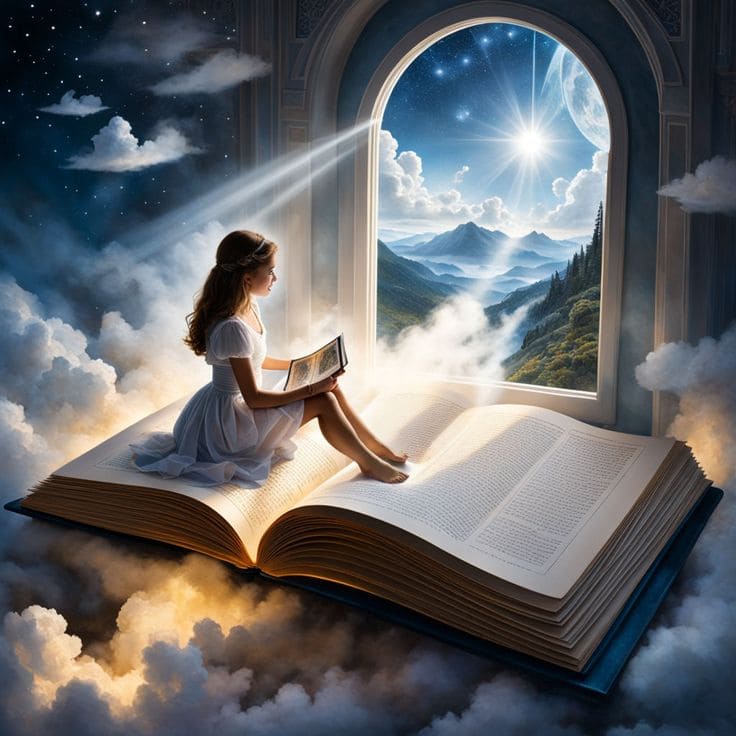 Illustration representing the motto of St. Theresa's College