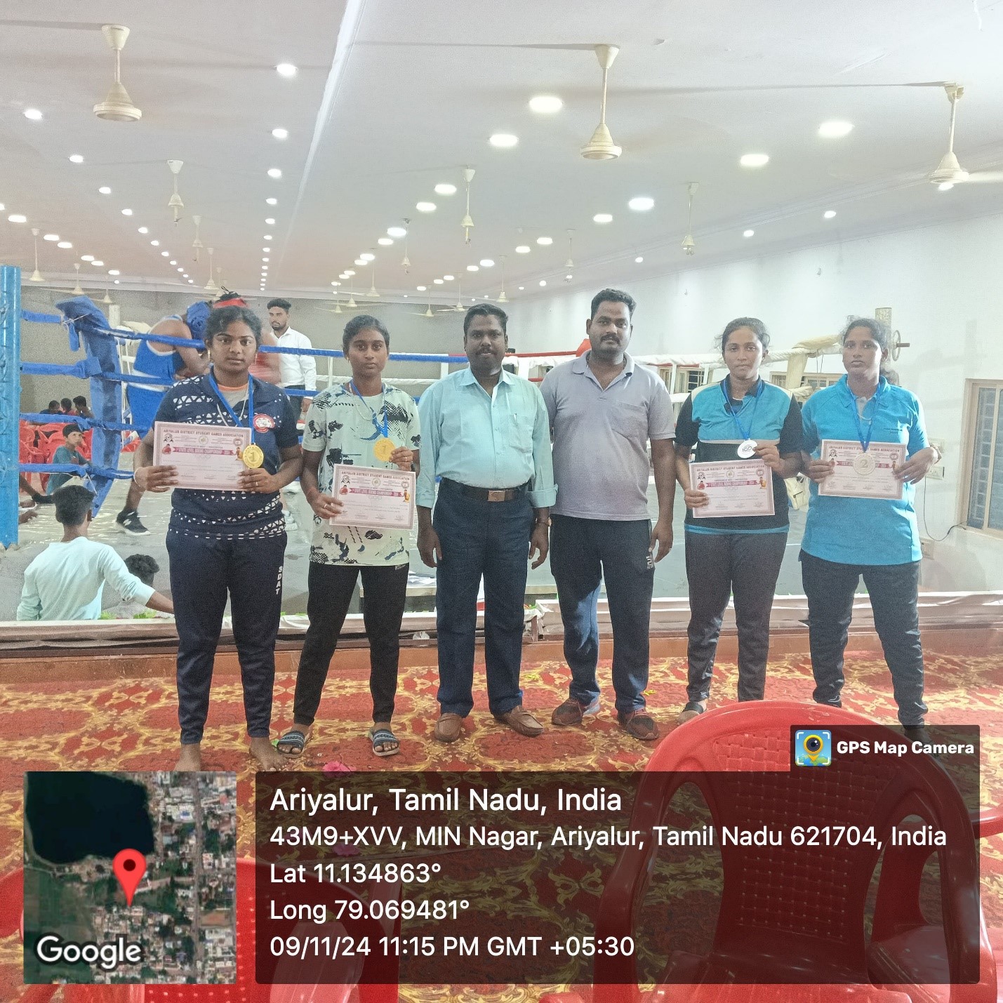 State-level boxing championship – St. Theresa's College for Women