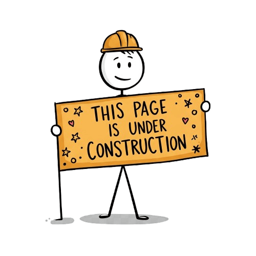 Alumni page under construction notice