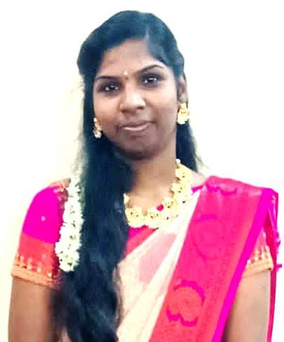 Female tutor at St. Theresa's College for Women