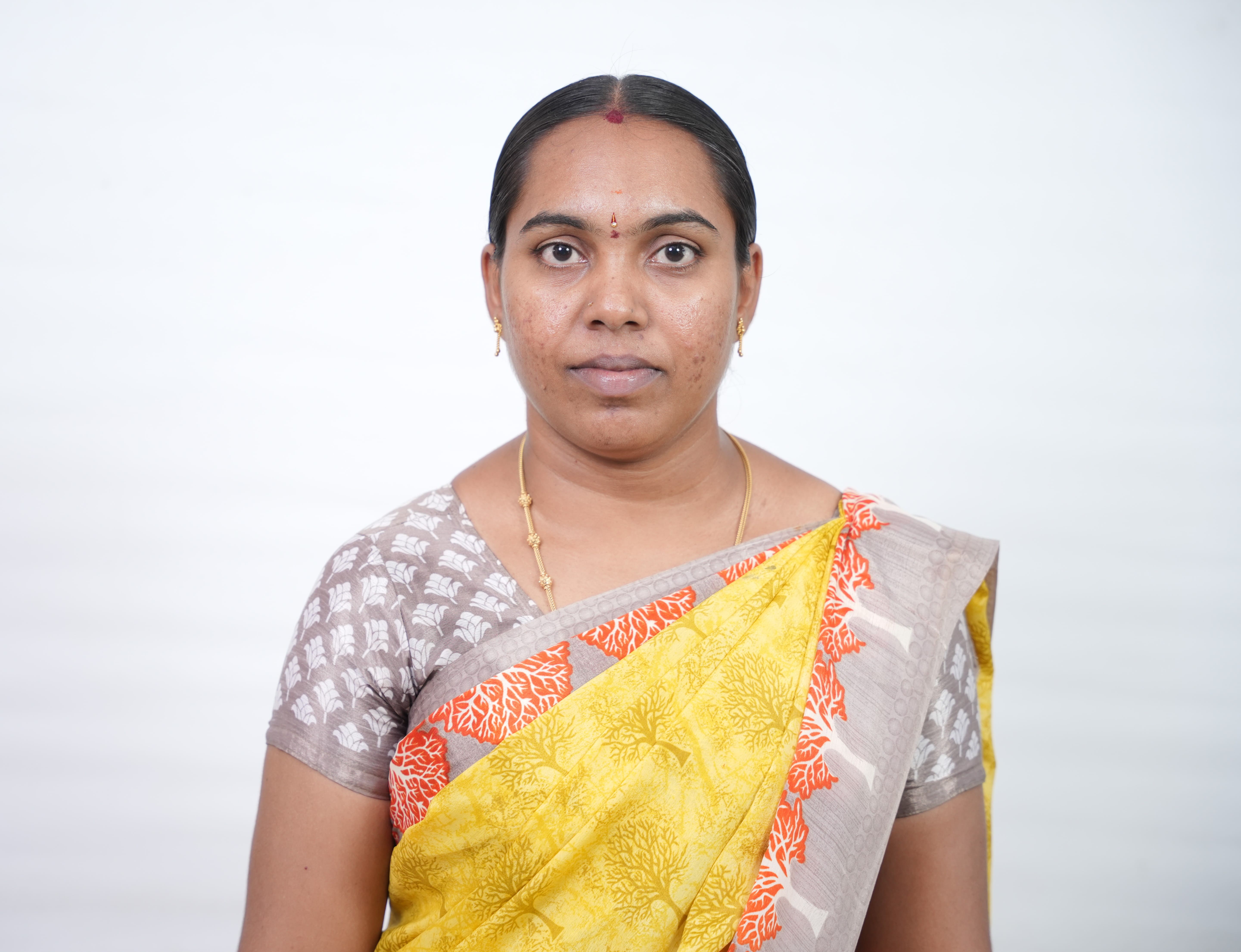 Female tutor at St. Theresa's College for Women