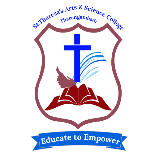 St. Theresa's Arts and Science College for Women Tharangambadi Official Logo
